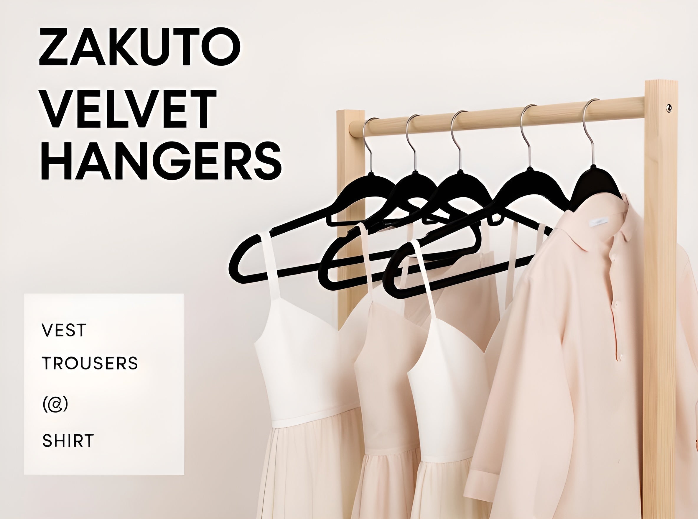 Velvet hanger - ZAKUTO